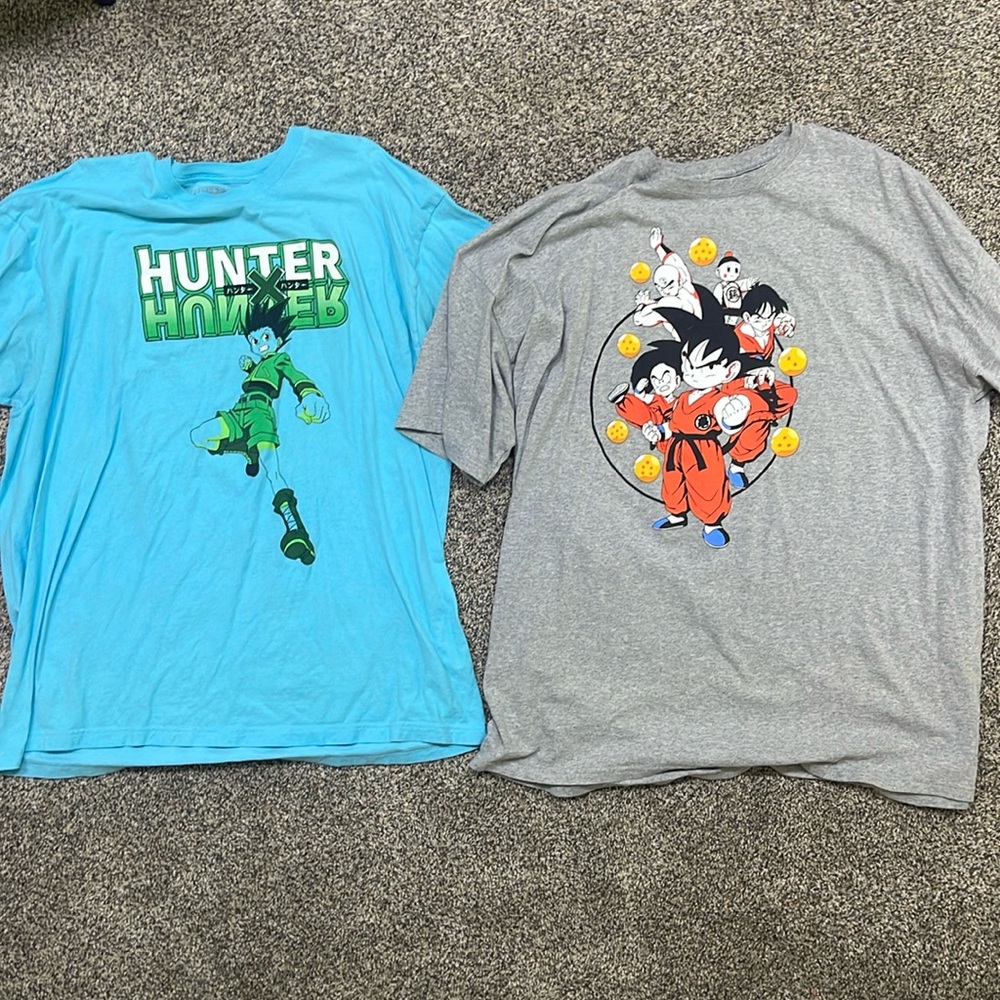 Sick Anime T-shirt bundle 2XL